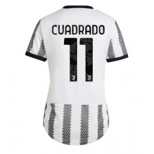 Juventus Juan Cuadrado #11 Hjemmedrakt Kvinner 2022-23 Kortermet